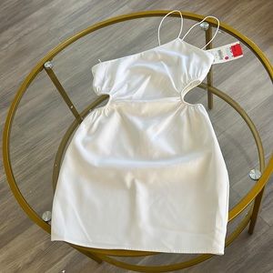 NEW Zara white tight mini dress